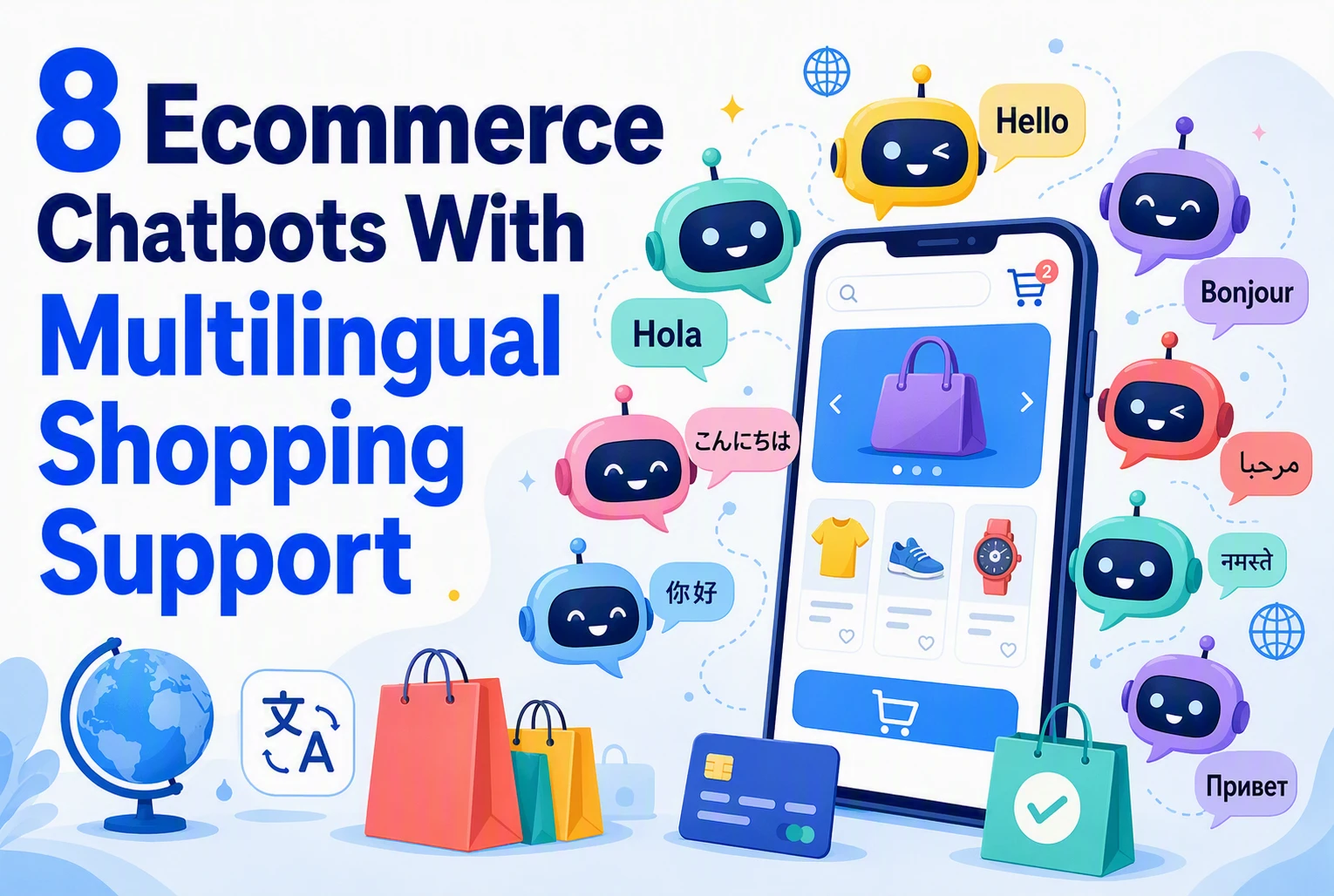 8 Ecommerce Chatbots With Multilingual Shopping Support