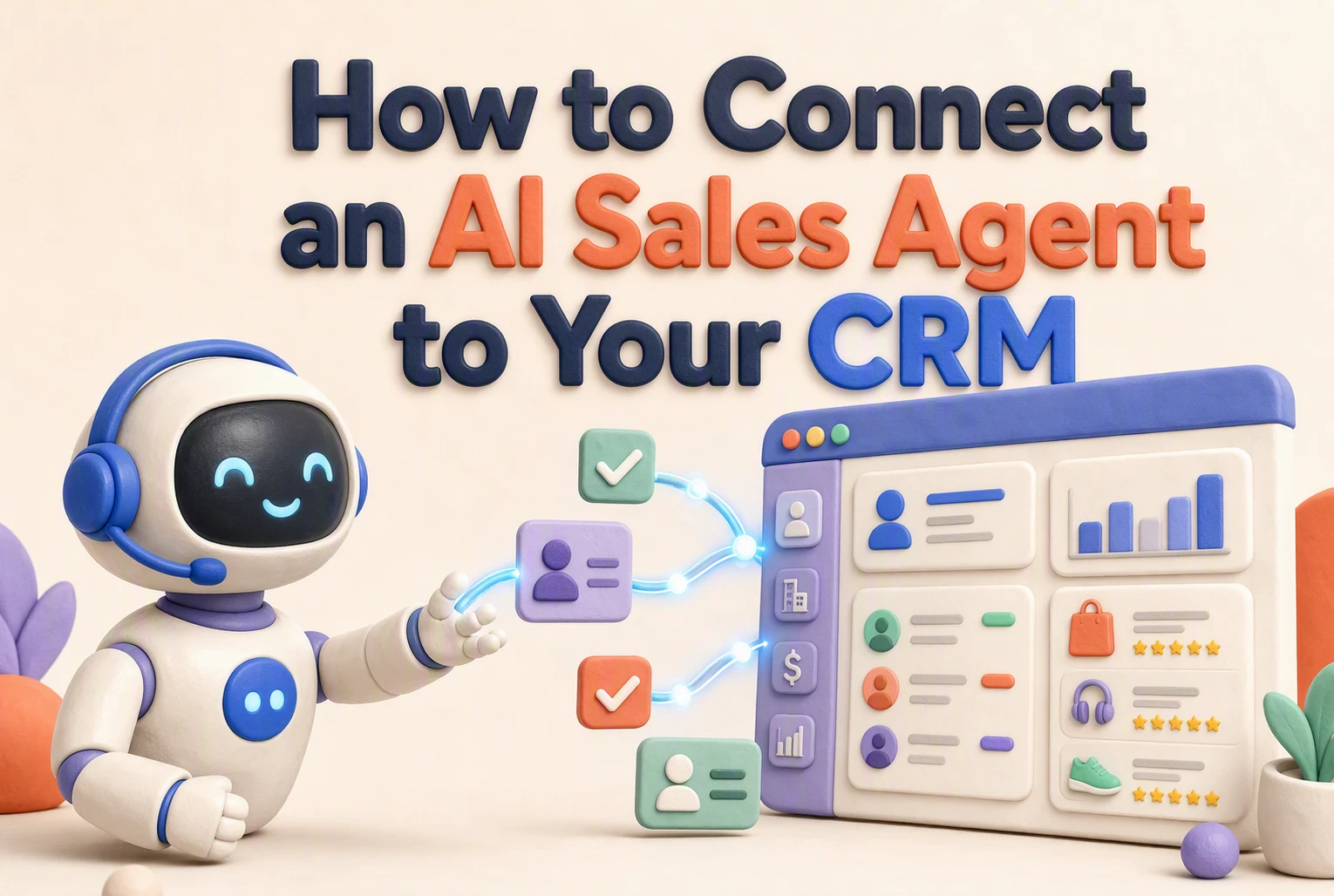 How to Connect an AI Sales Agent to Your CRM