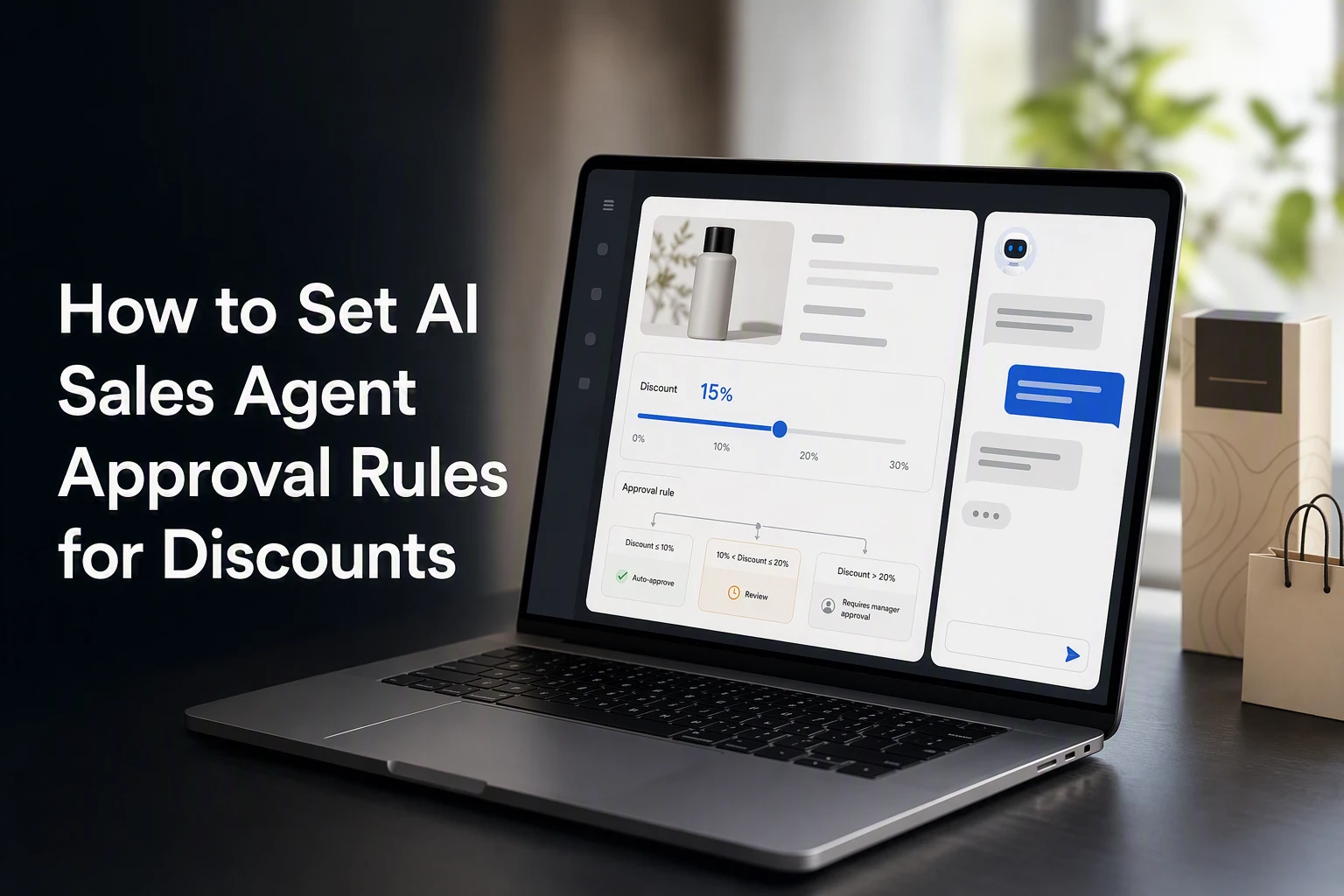 How to Set AI Sales Agent Approval Rules for Discounts
