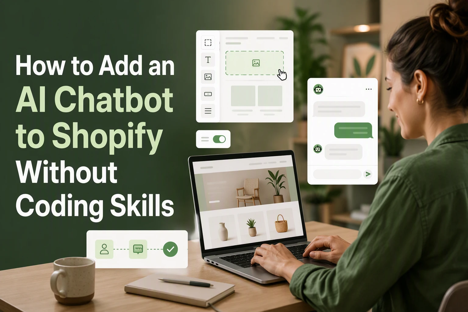 How to Add an AI Chatbot to Shopify Without Coding Skills