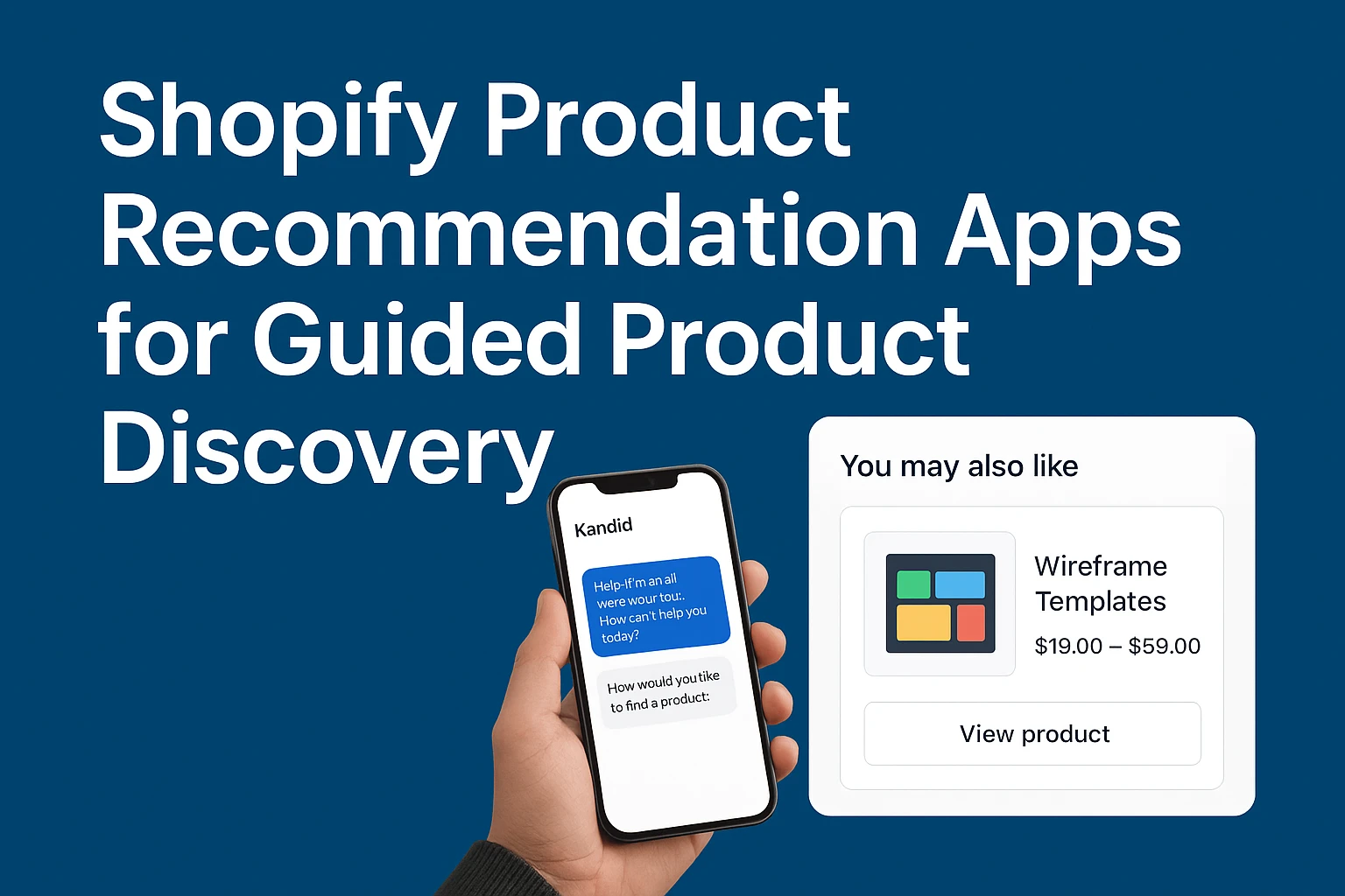 Shopify Product Recommendation Apps for Guided Product Discovery