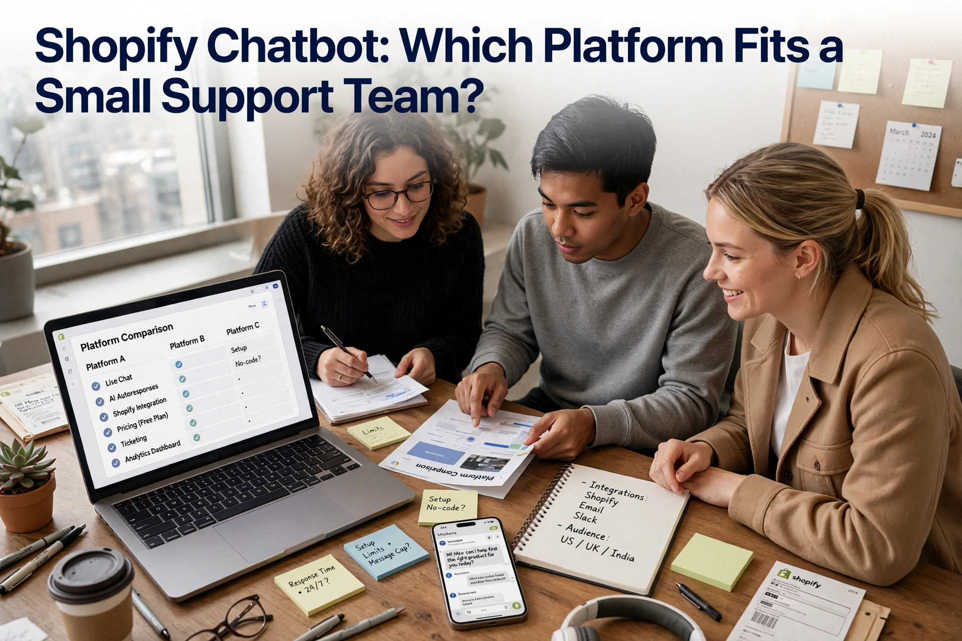 Shopify Chatbot: Which Platform Fits a Small Support Team?