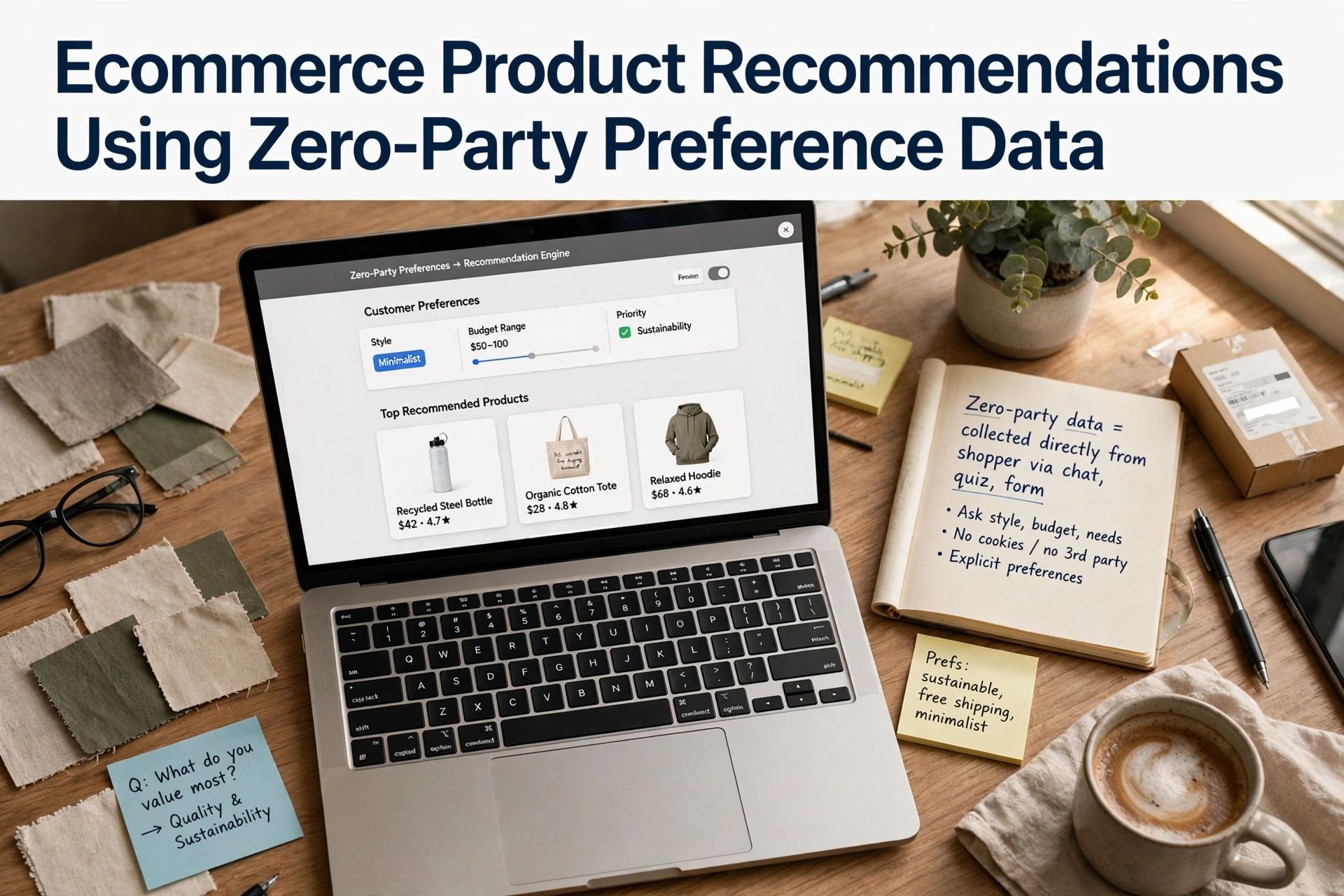 Ecommerce Product Recommendations Using Zero-Party Preference Data