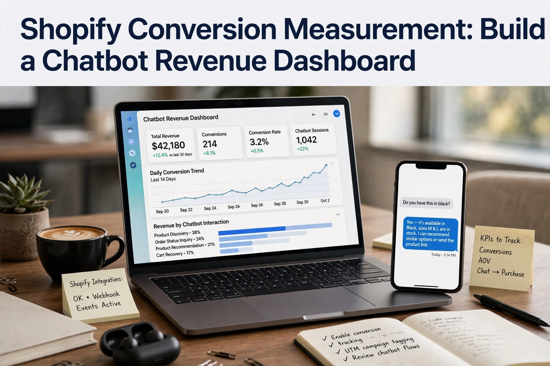 Shopify Conversion Measurement: Build a Chatbot Revenue Dashboard
