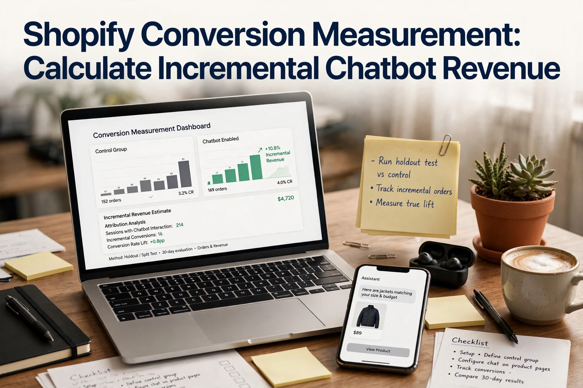 Shopify Conversion Measurement: Calculate Incremental Chatbot Revenue