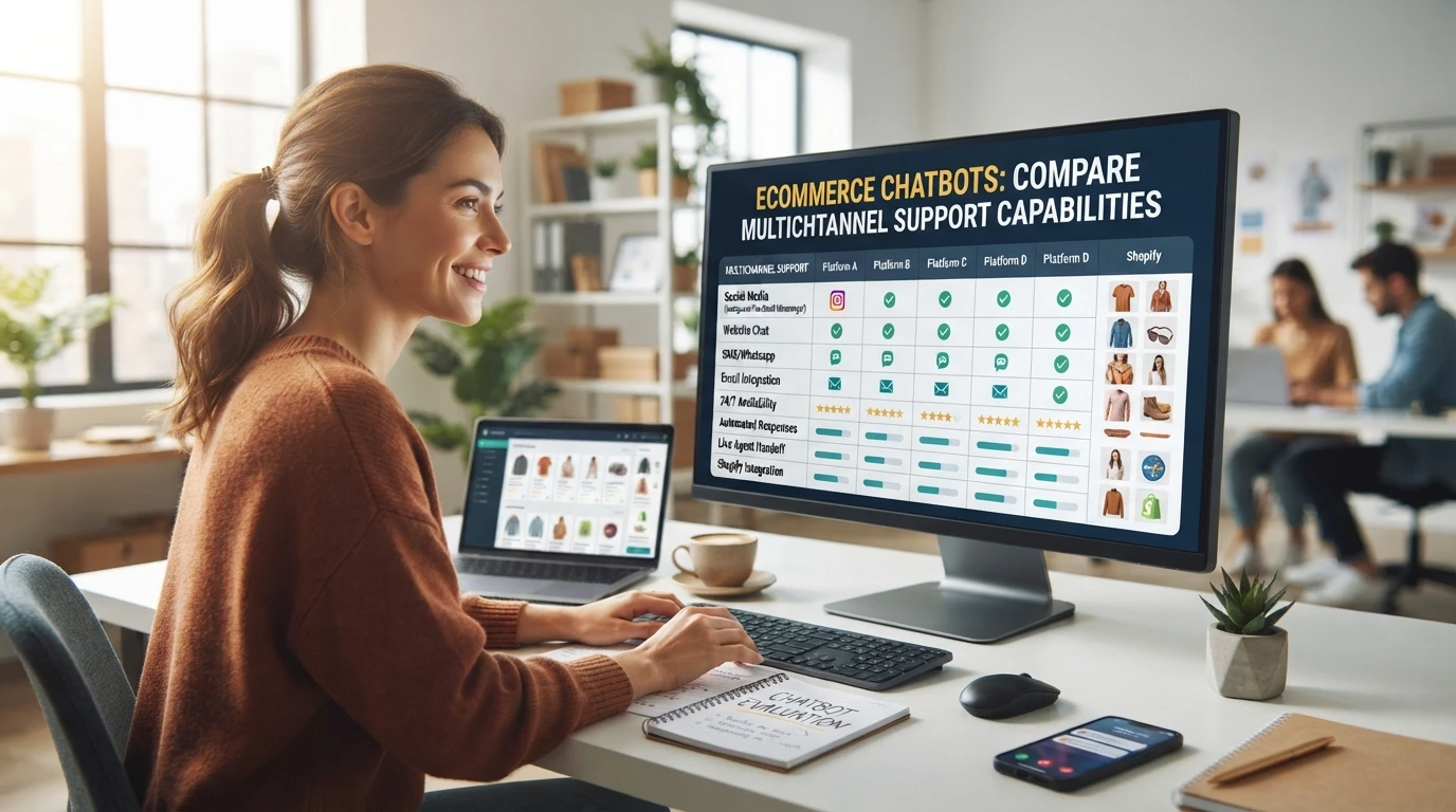 Ecommerce Chatbots: Compare Multichannel Support Capabilities