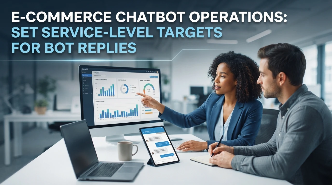 Ecommerce Chatbot Operations: Set Service-Level Targets for Bot Replies