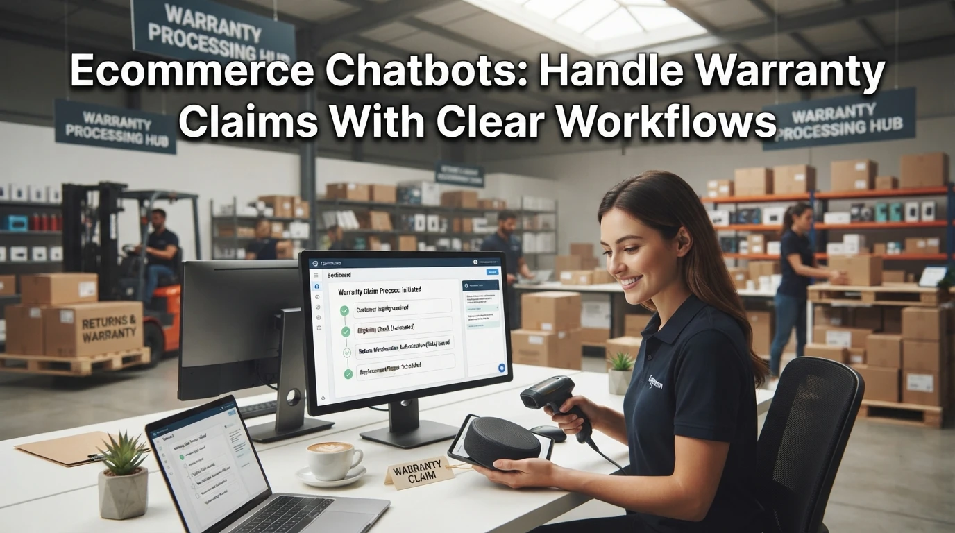 Ecommerce Chatbots: Handle Warranty Claims With Clear Workflows