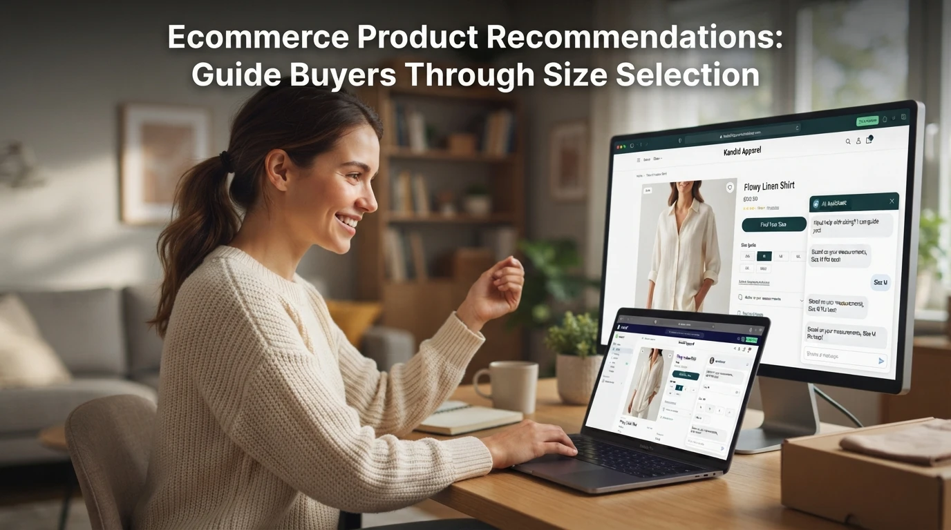 Ecommerce Product Recommendations: Guide Buyers Through Size Selection