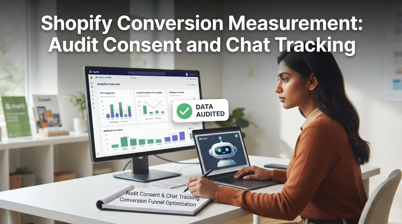 Shopify Conversion Measurement: Audit Consent and Chat Tracking