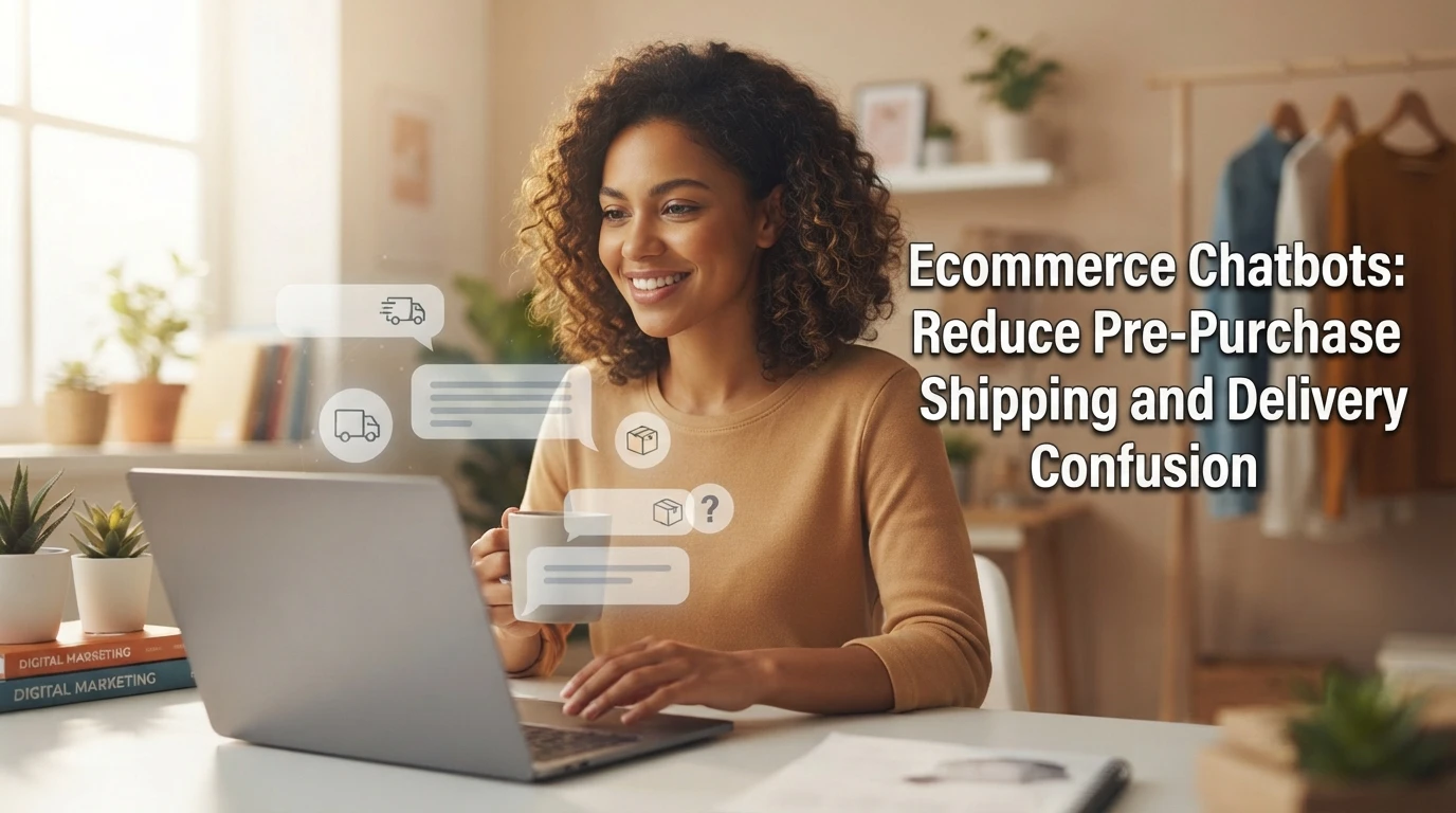 Ecommerce Chatbots: Reduce Pre-Purchase Shipping and Delivery Confusion