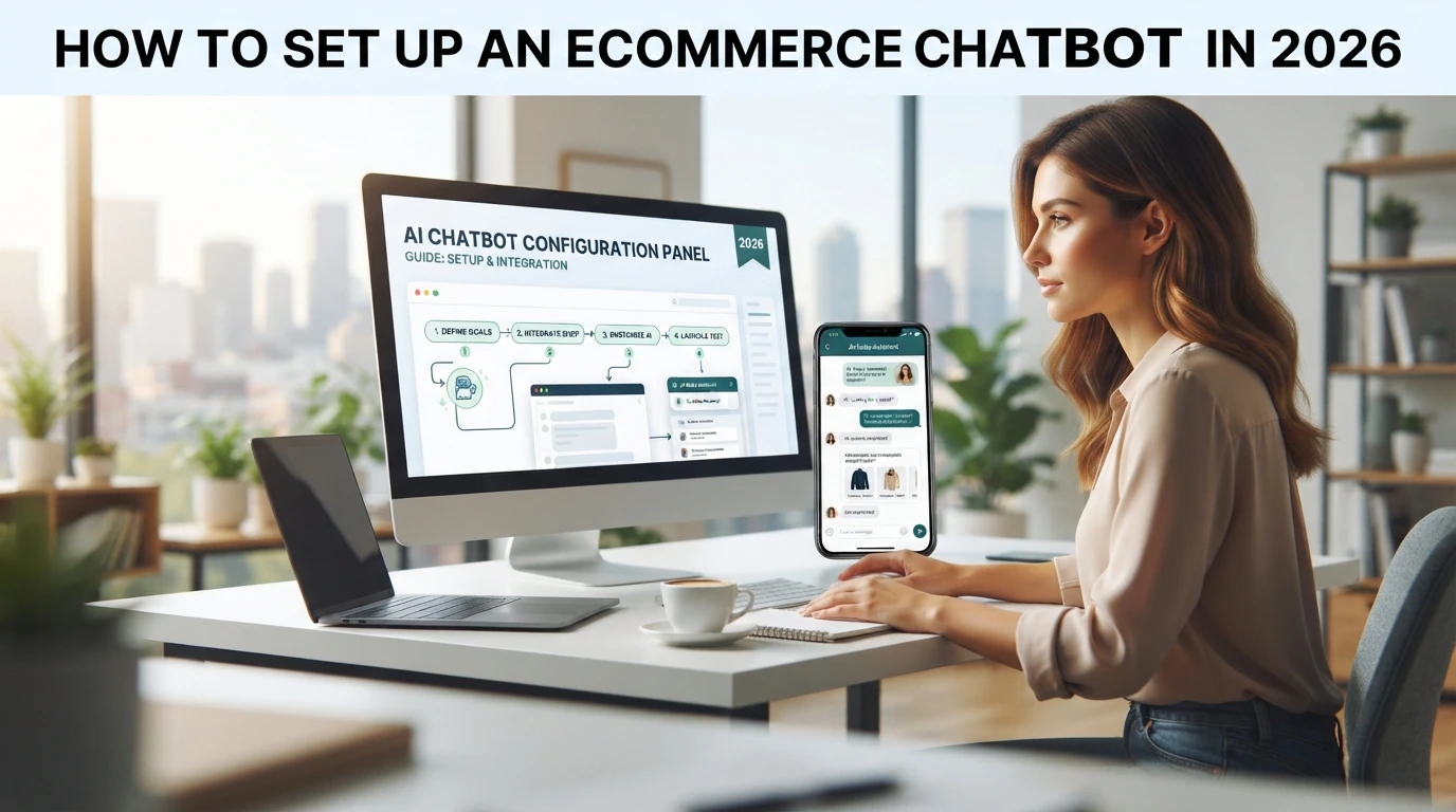 How to Set Up an Ecommerce Chatbot in 2026