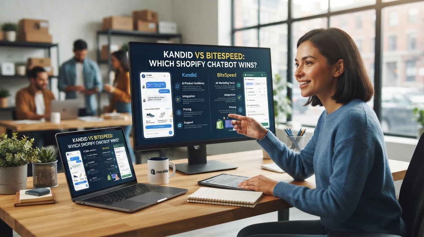 Kandid vs BiteSpeed: Which Shopify Chatbot Wins?