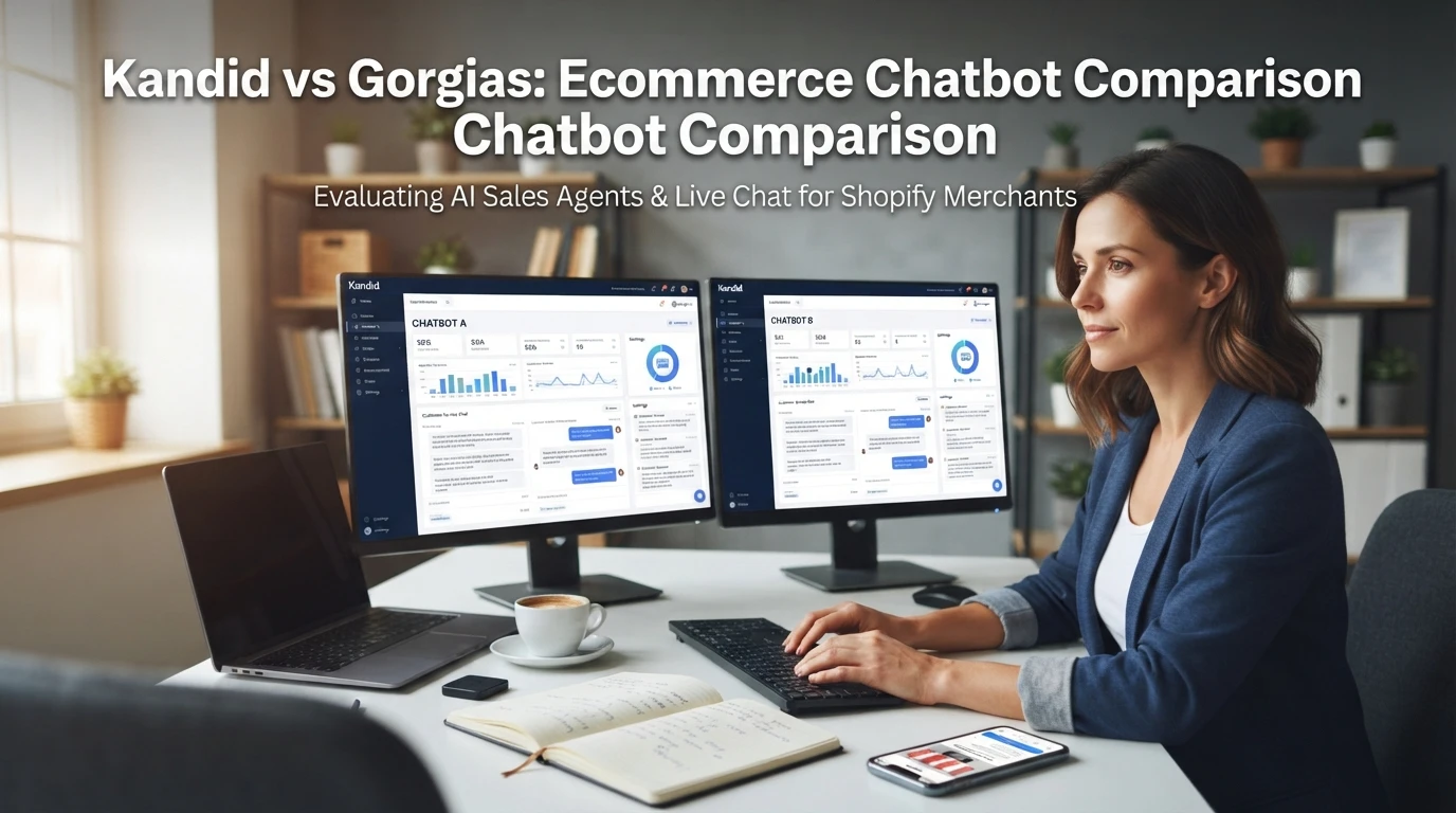 Kandid vs Gorgias: Ecommerce Chatbot Comparison