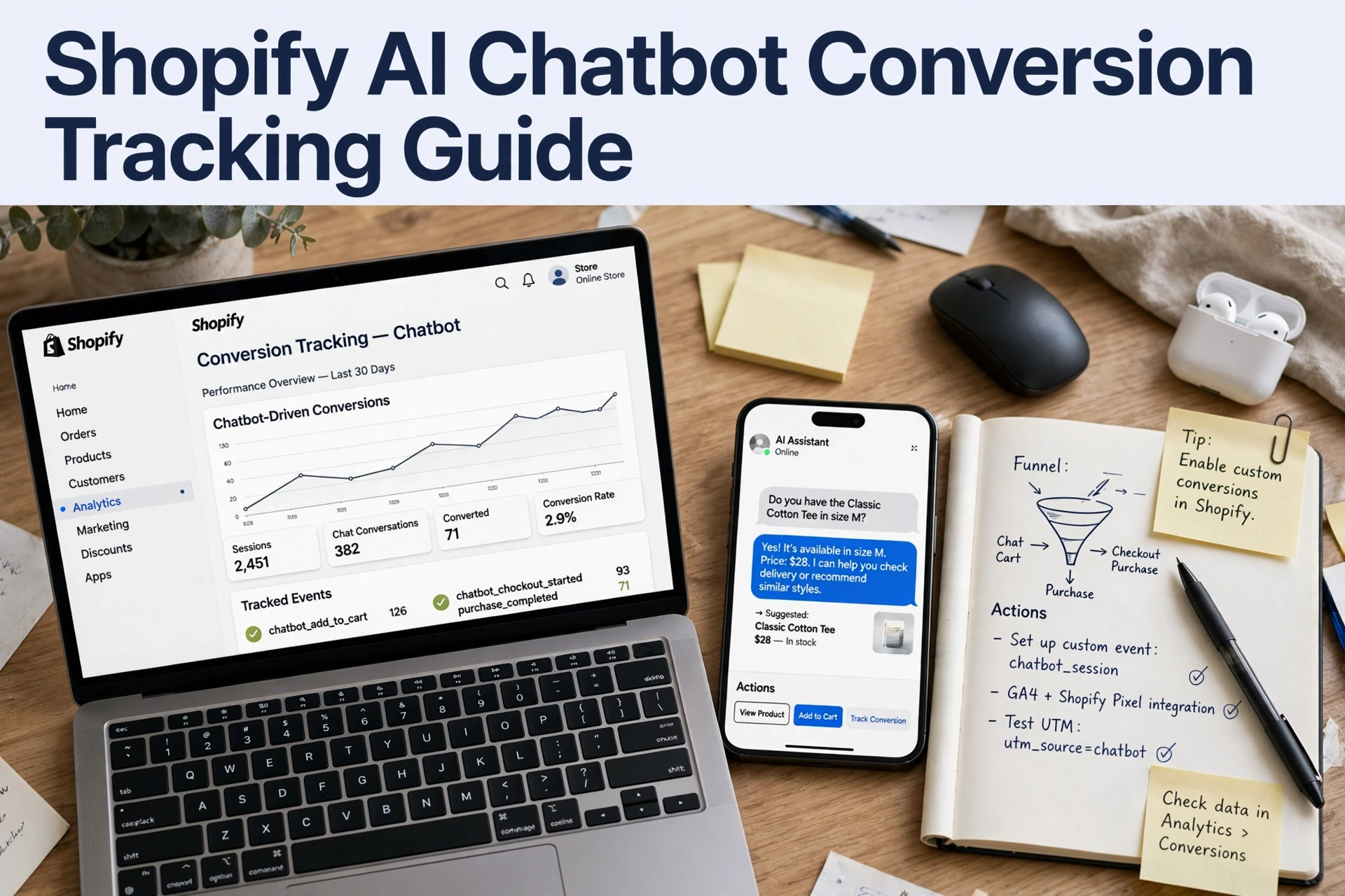 Shopify AI Chatbot Conversion Tracking Guide