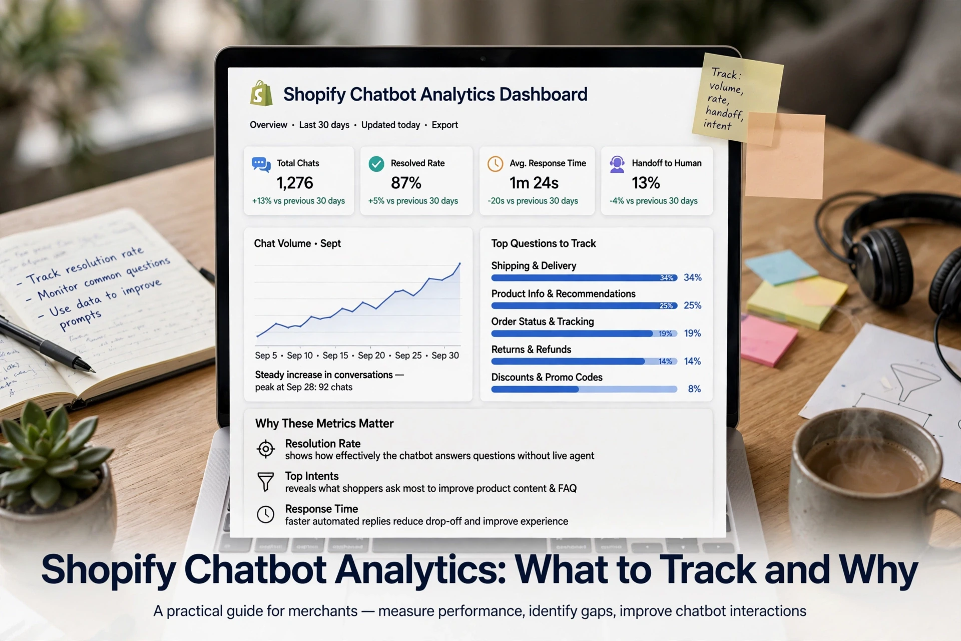 Shopify Chatbot Analytics: What to Track and Why