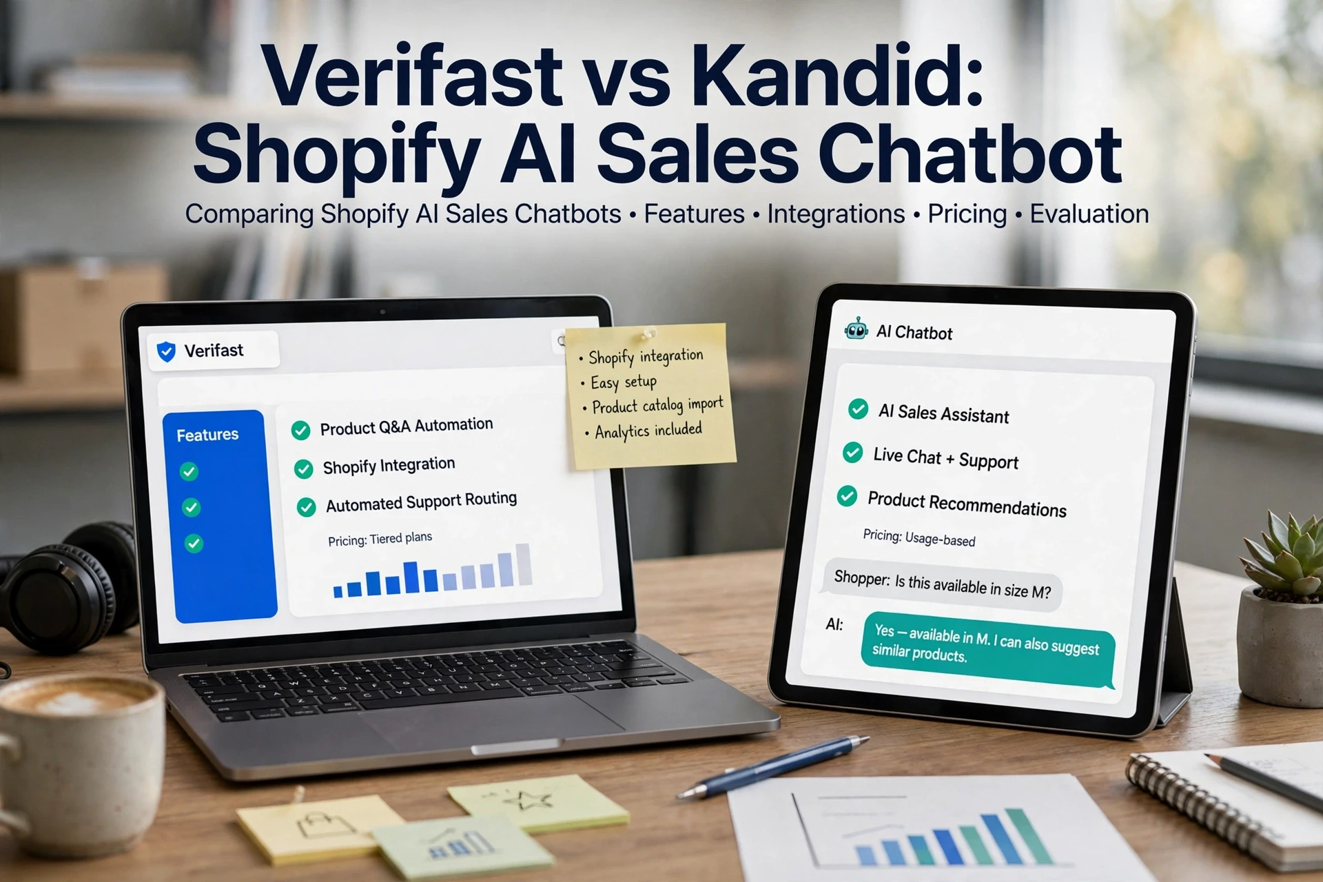 Verifast vs Kandid: Shopify AI Sales Chatbot