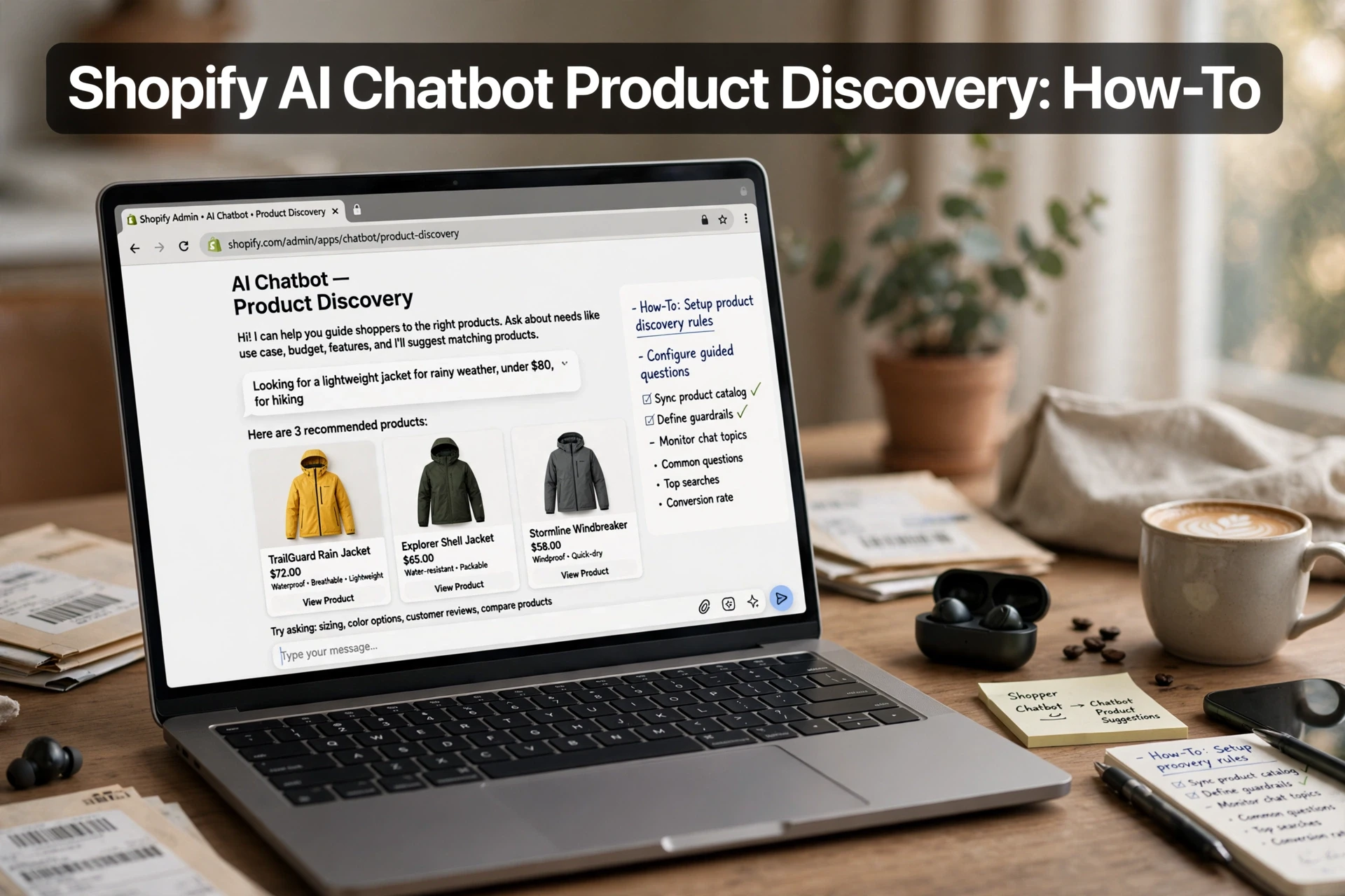 Shopify AI Chatbot Product Discovery: How-To