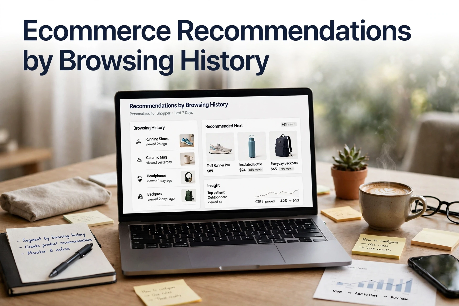 Ecommerce Recommendations by Browsing History