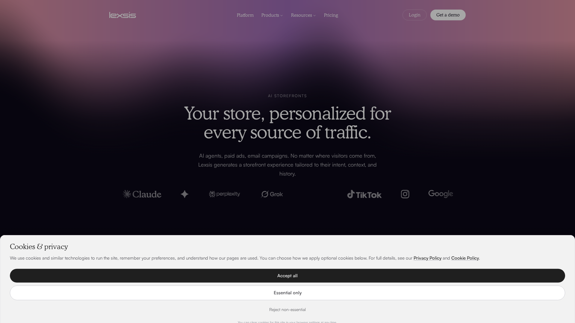 Adaptive Landing Pages