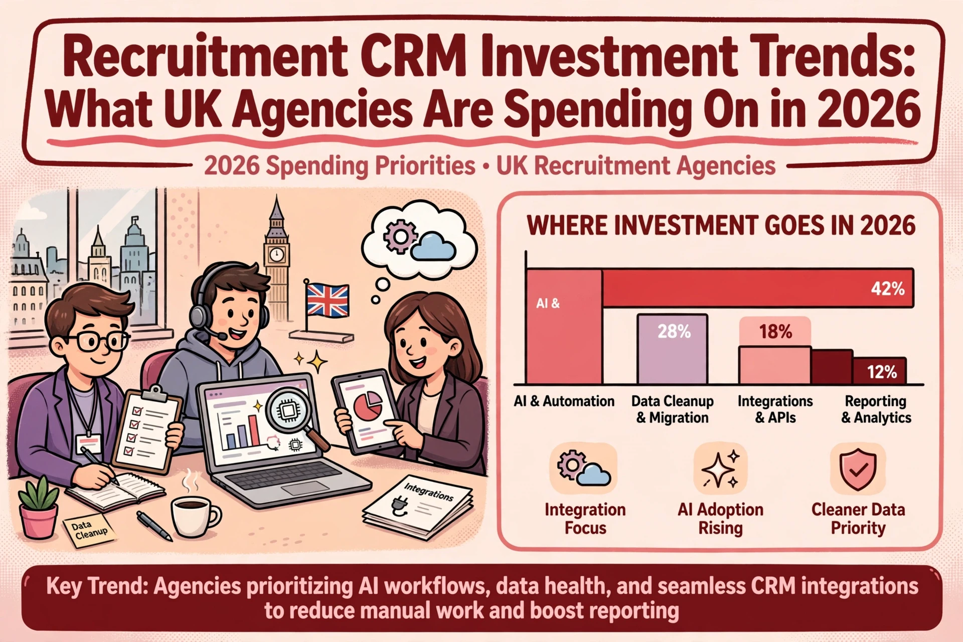 Recruitment CRM Investment Trends: What UK Agencies Are Spending On in 2026: featured image