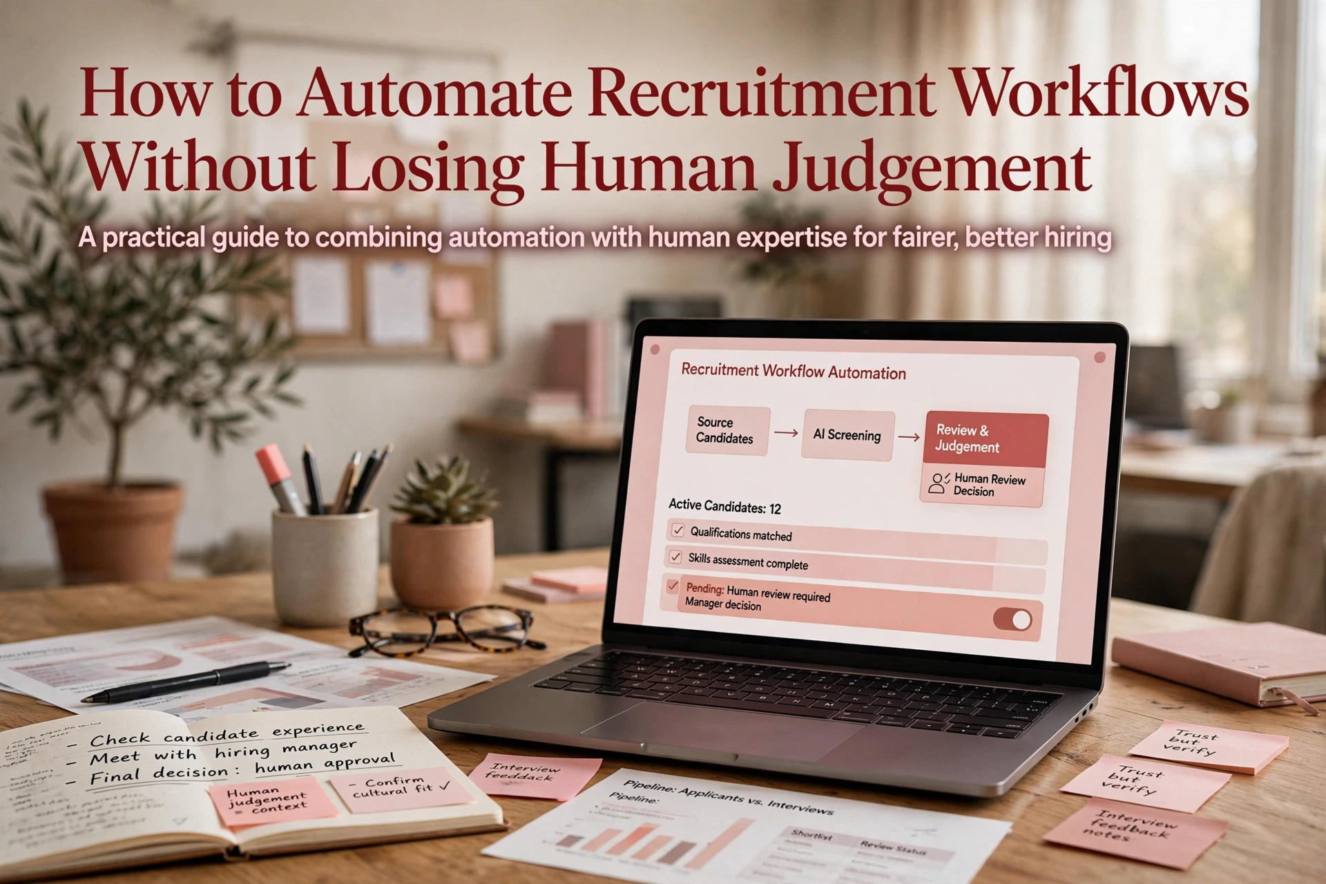 How to Automate Recruitment Workflows Without Losing Human Judgement