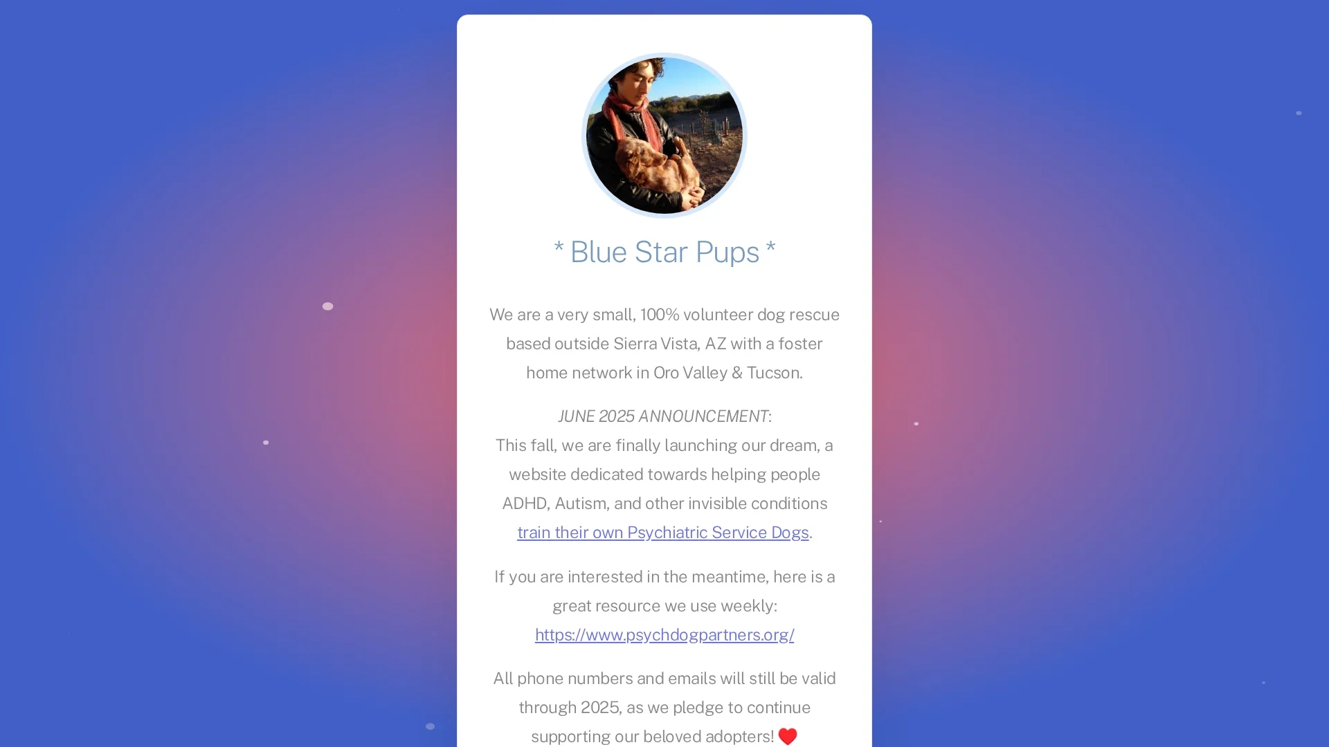 Blue Star Pups