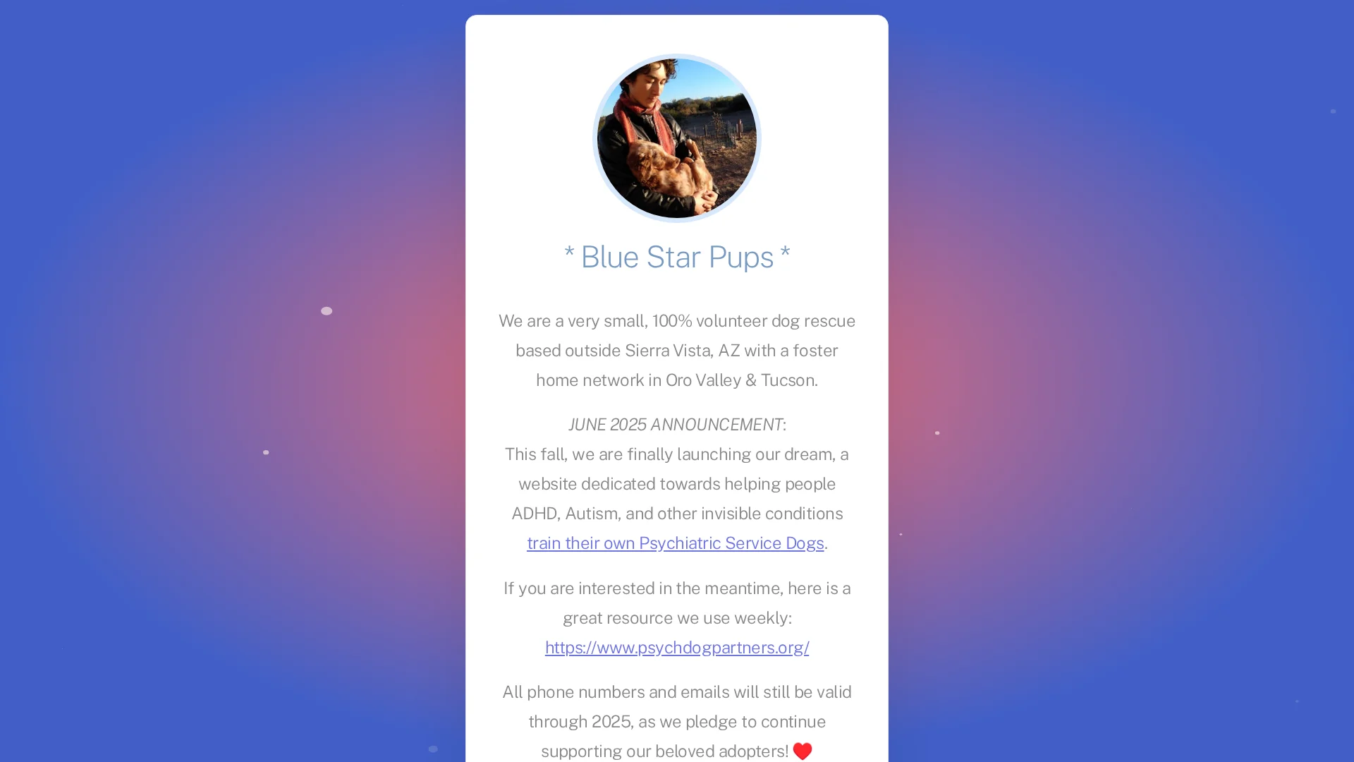 Blue Star Pups