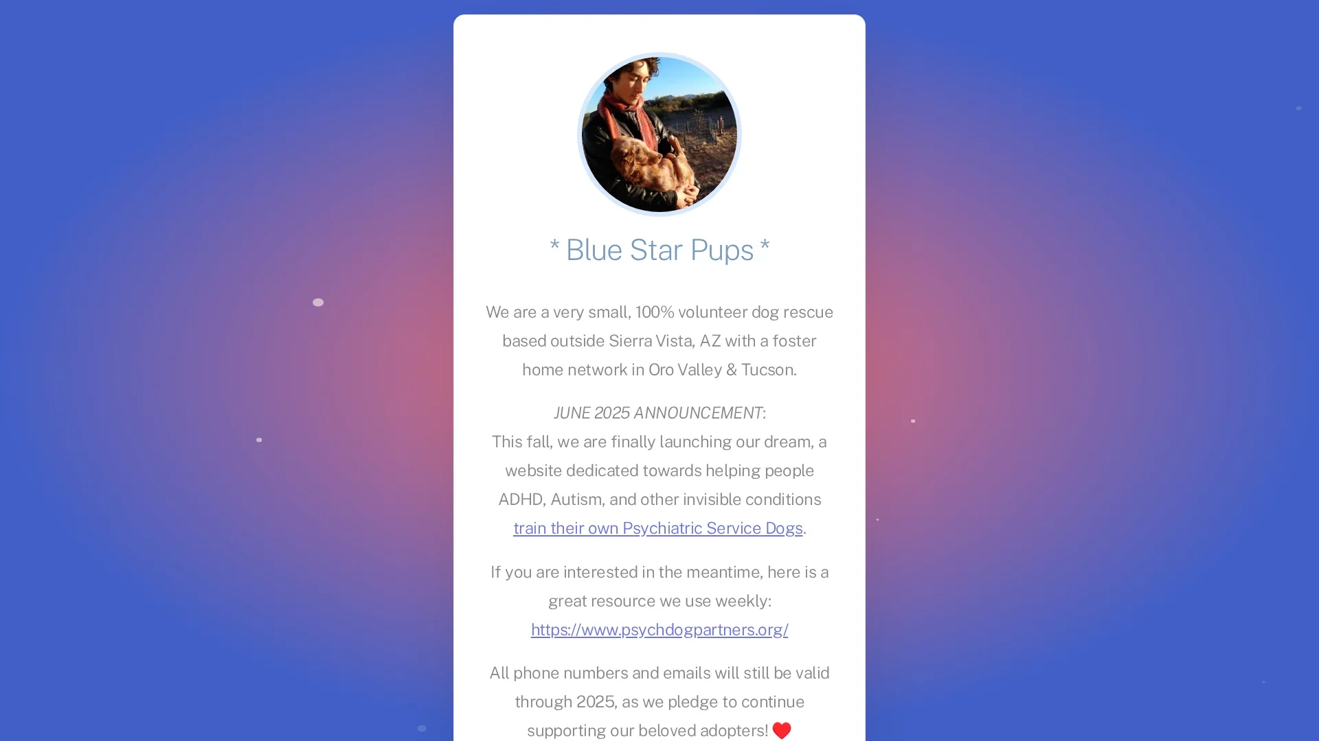Blue Star Pups