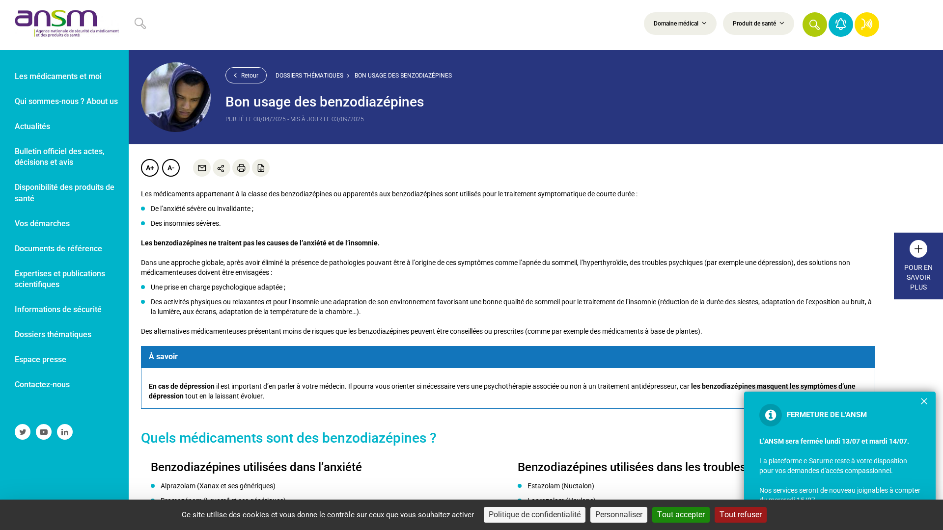 Somnifères médicamenteux