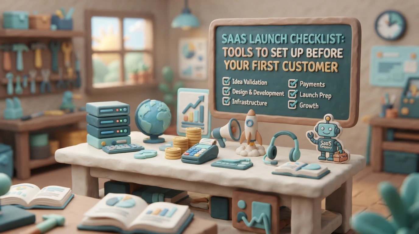 SaaS Launch Checklist: Tools to Set Up Before Your First Customer
