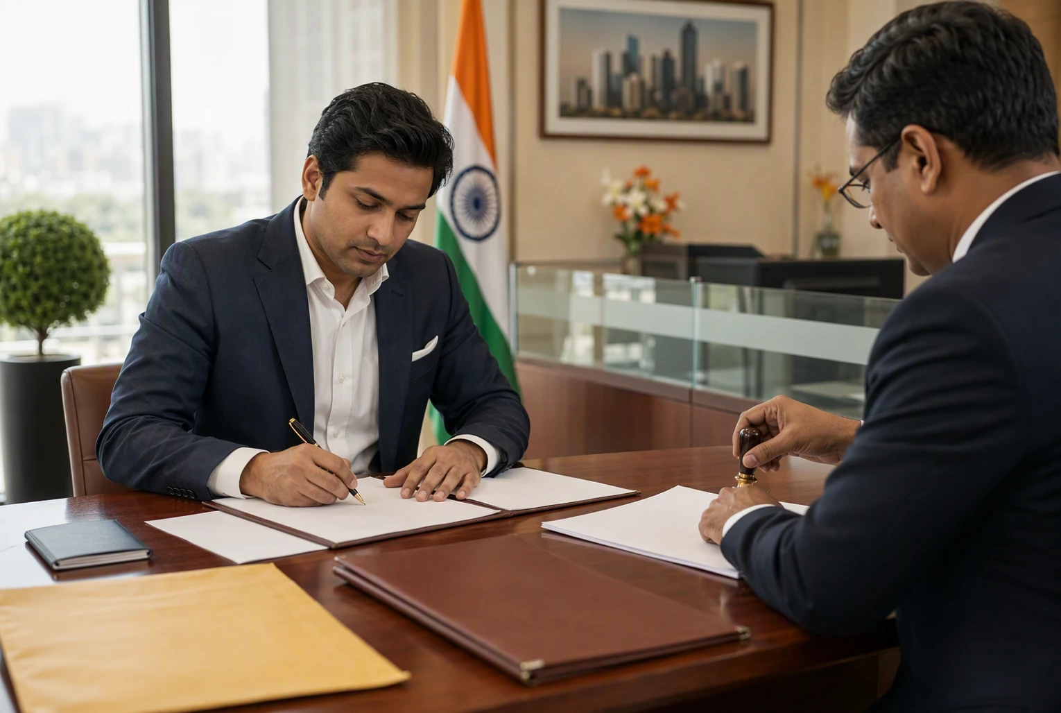 NRI signing property power of attorney abroad