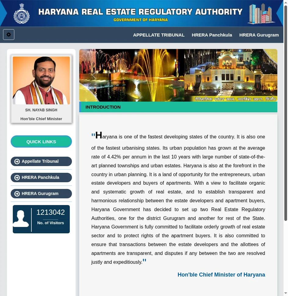 HRERA registration for builder floors in Gurgaon