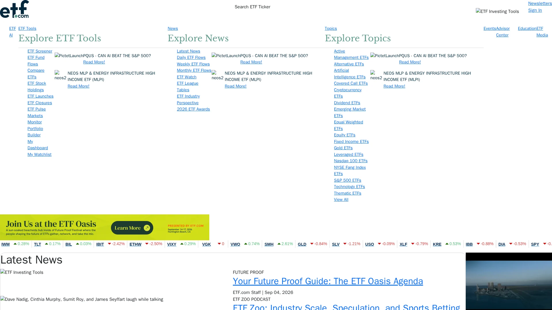 ETF.com Screener