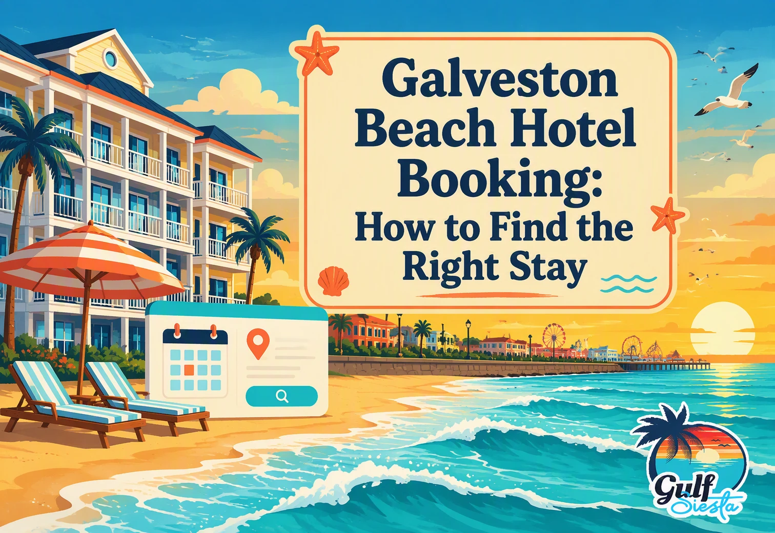 Galveston Strand-Hotelbuchung: So finden Sie die richtige Unterkunft