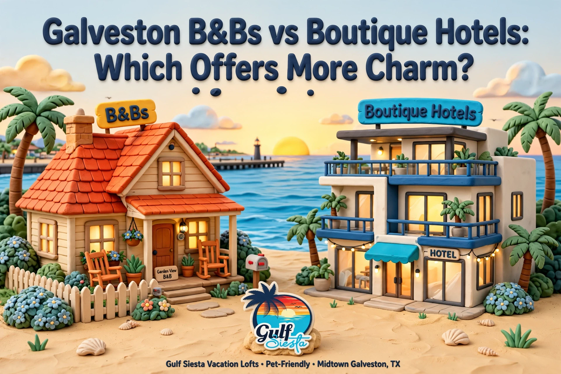 Galveston B&Bs vs Boutique-Hotels: Welches bietet mehr Charme?