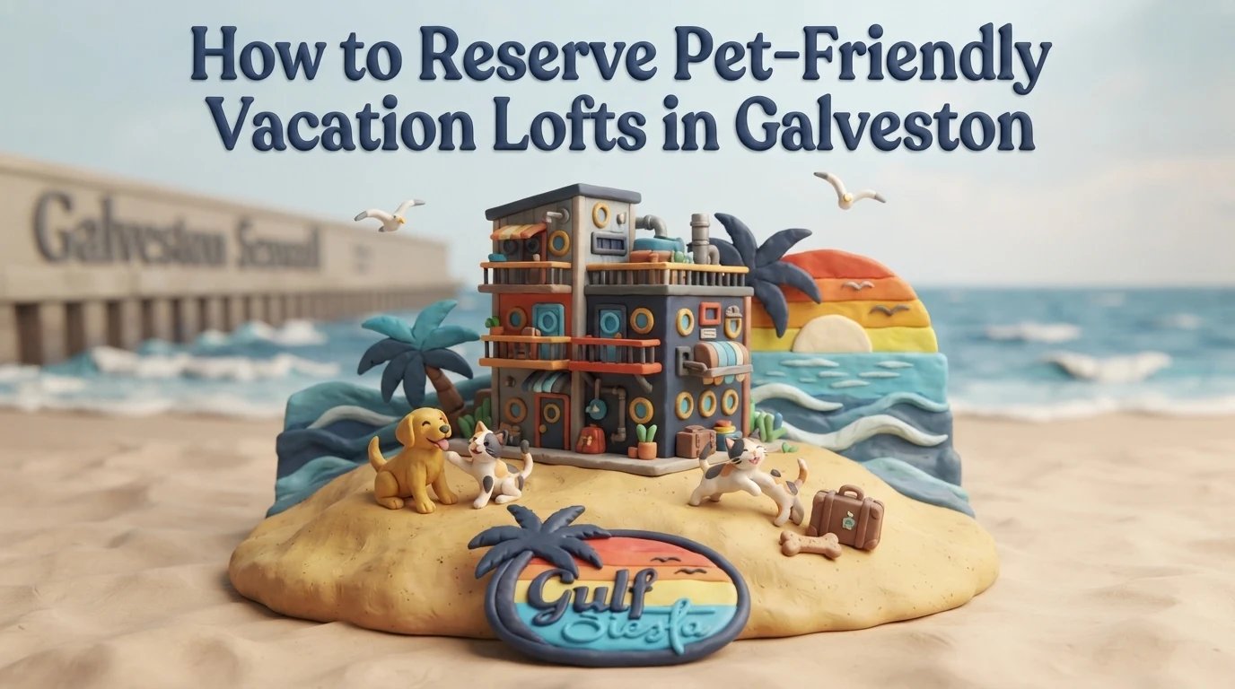 How to Reserve Pet-Friendly Vacation Lofts in Galveston