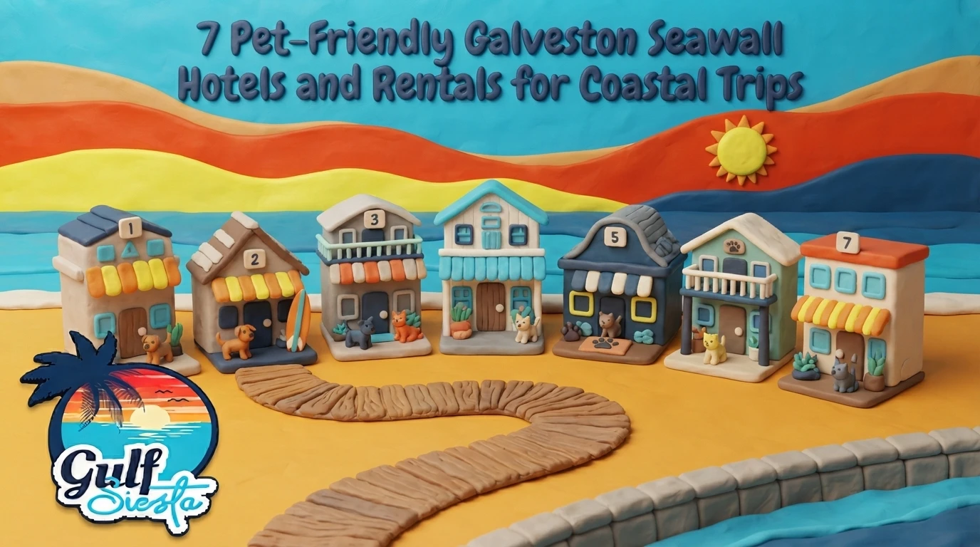 7 Pet-Friendly Galveston Seawall Hotels and Rentals for Coastal Trips