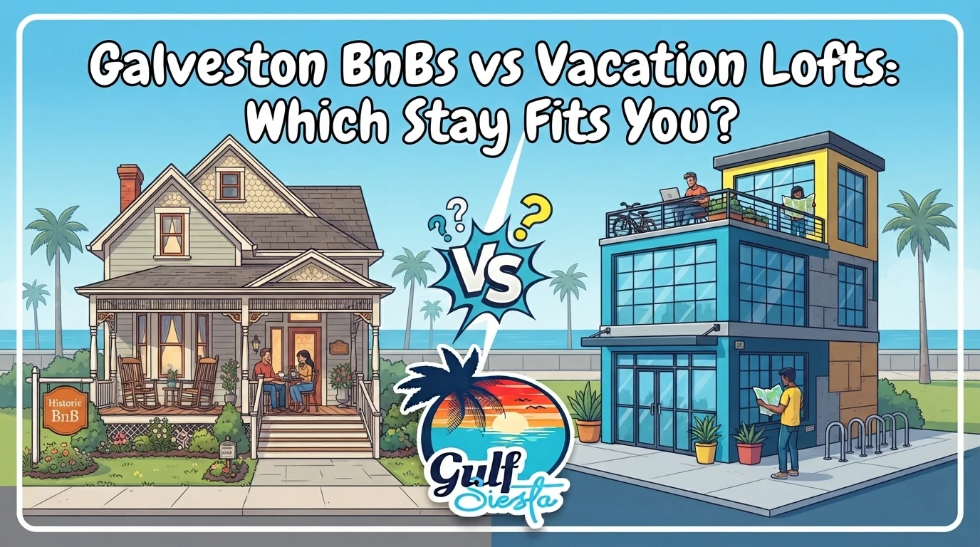 Galveston BnBs vs Vacation Lofts: Which Stay Fits You?