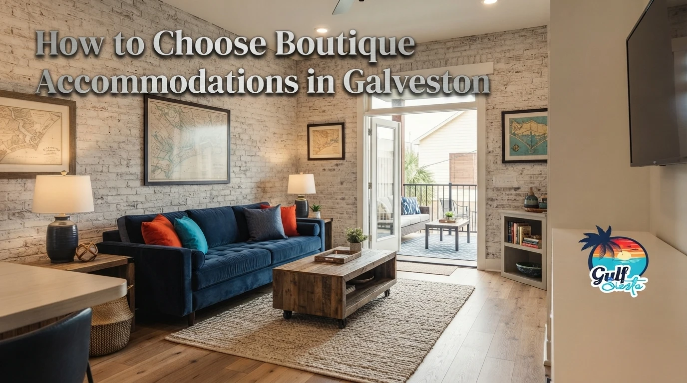 How to Choose Boutique Accommodations in Galveston