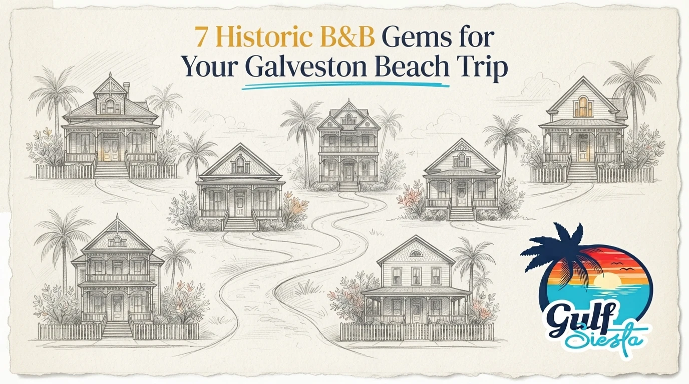 7 Historic B&B Gems for Your Galveston Beach Trip
