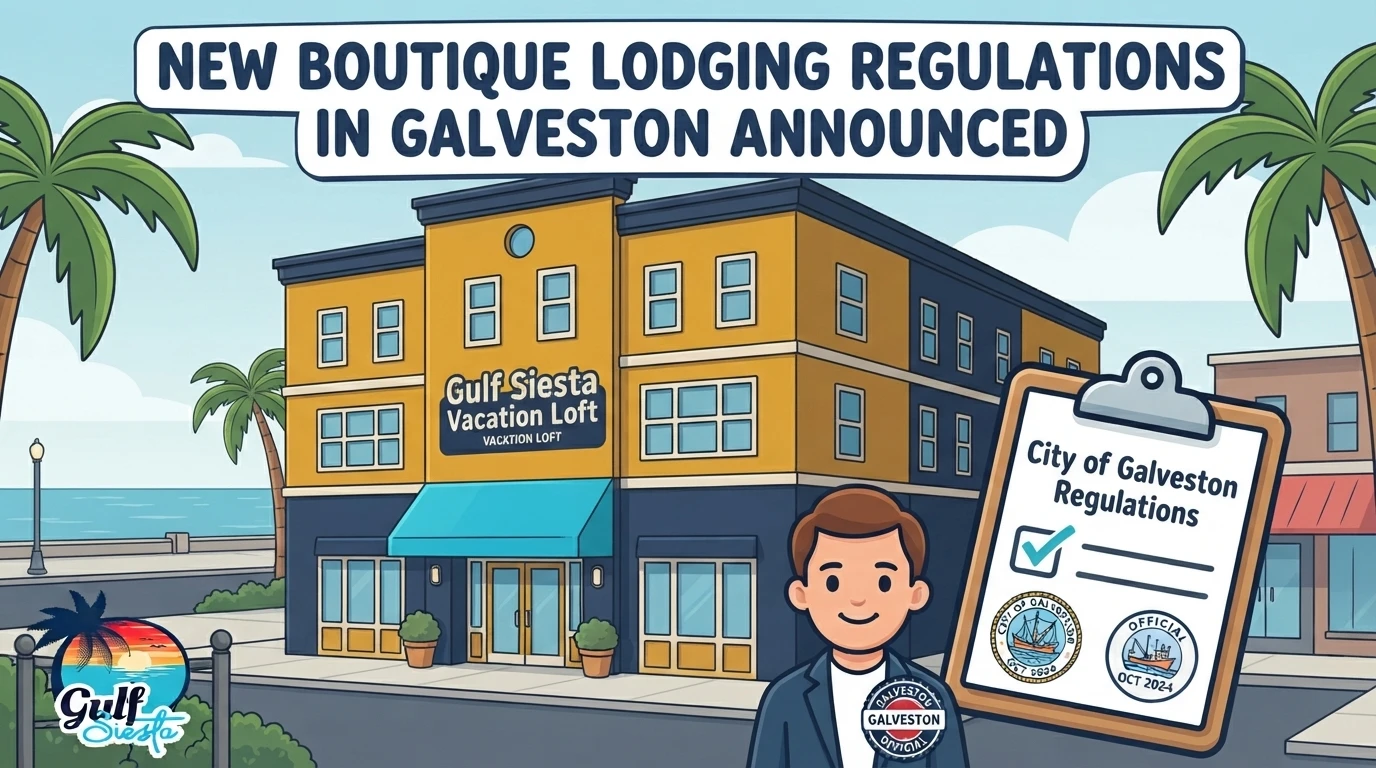 New Boutique Lodging Regulations in Galveston Announced