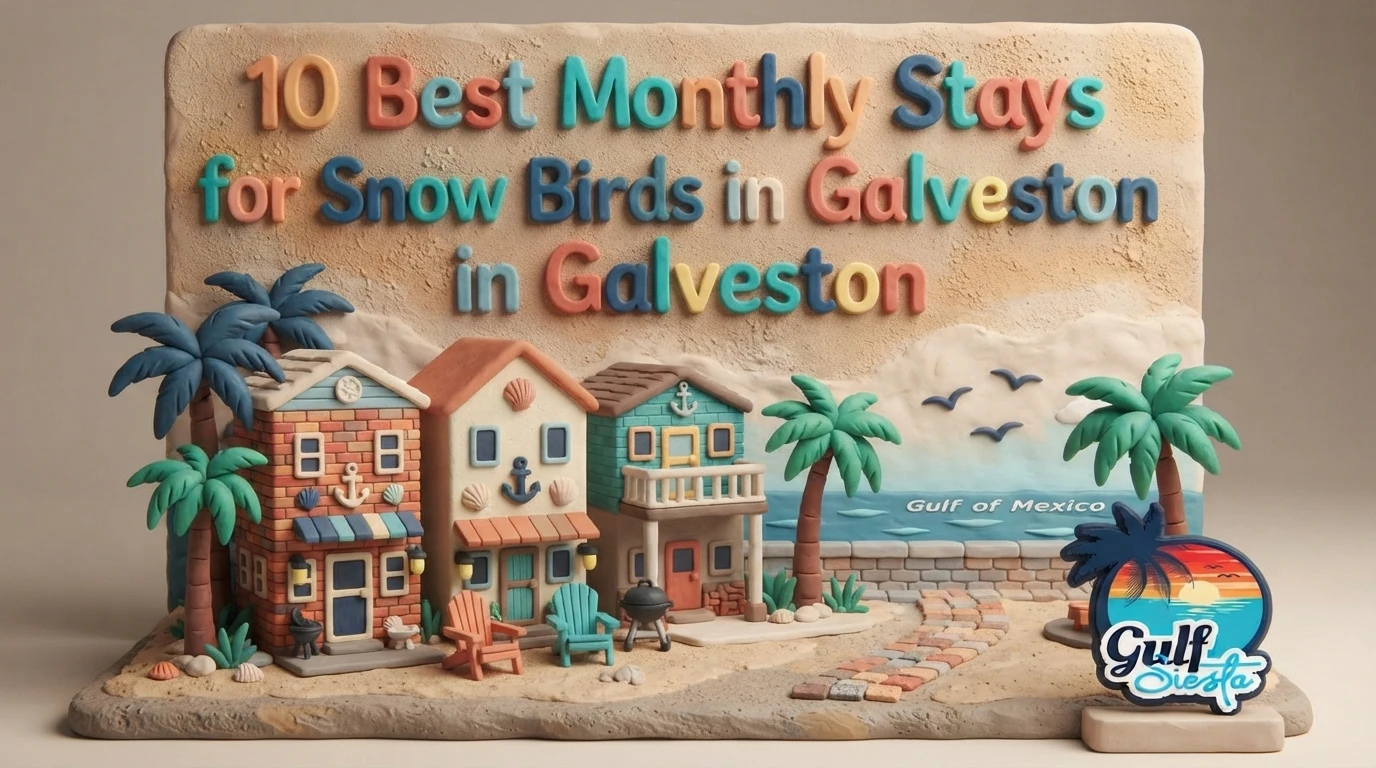 10 Best Monthly Stays for Snow Birds in Galveston