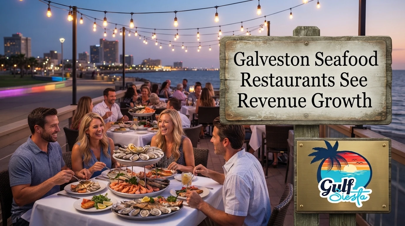 Galveston Seafood Restaurants See Revenue Growth