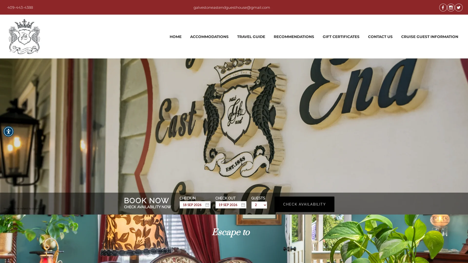 Galveston East End Guest House