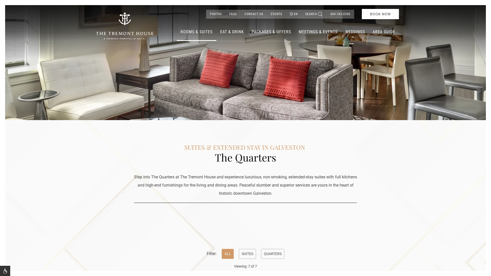 The Quarters at The Tremont House