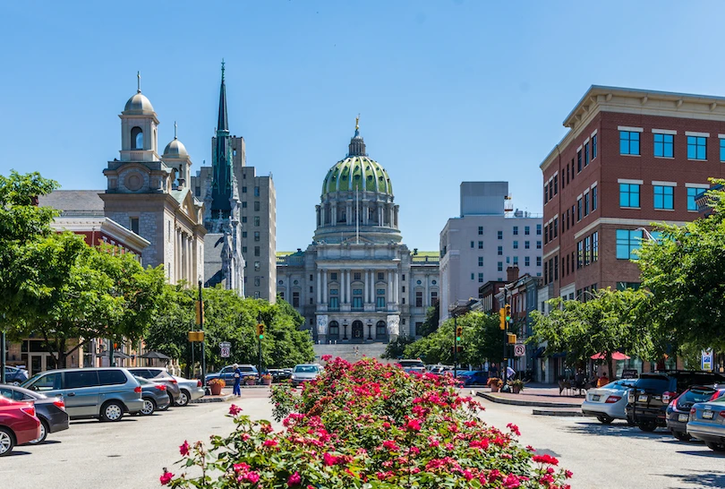 The Capitol Building from State Street