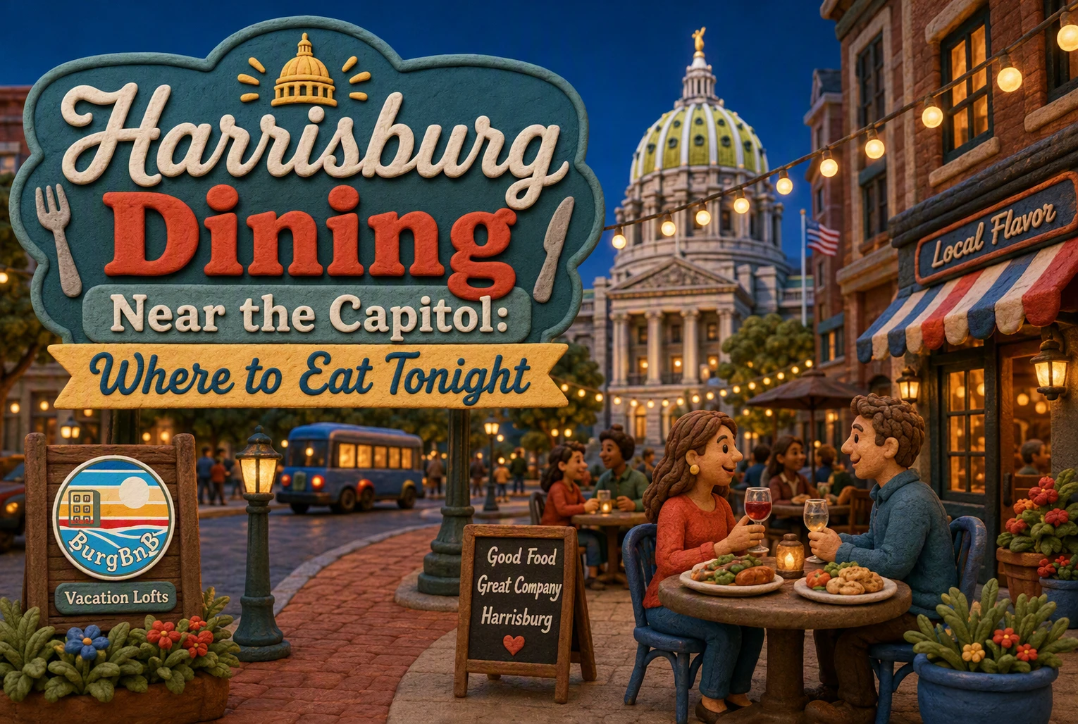 Harrisburg Dining Near the Capitol: Where to Eat Tonight