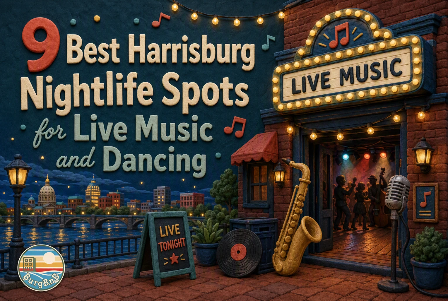 9 beste Nachtleben-Spots in Harrisburg für Live-Musik und Tanzen