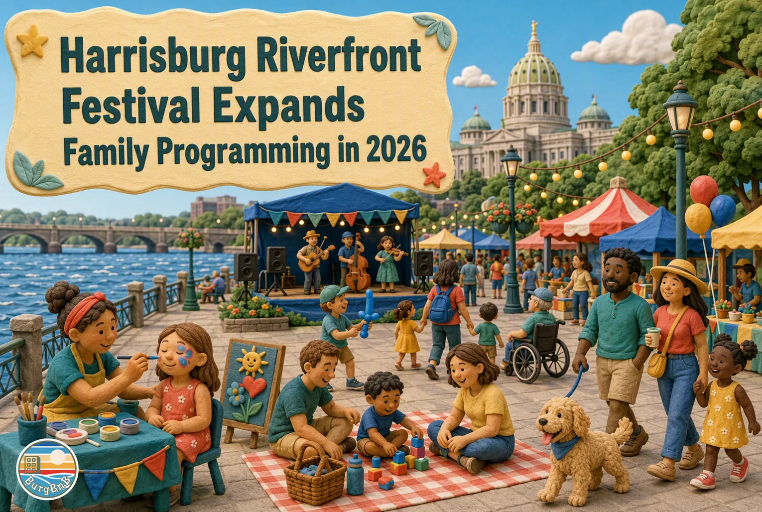 Le Harrisburg Riverfront Festival élargit sa programmation familiale en 2026